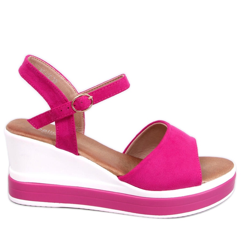 Dirado Keilsandalen in Fuchsia rosa