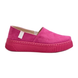 Big Star Damen-Plateau-Sneaker NN276009 Memory Foam System Fuchsia rosa