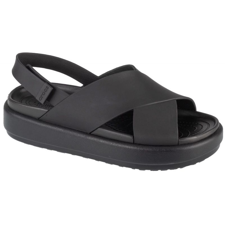 Crocs Brooklyn Luxe Strap W Sandalen 209407-060 schwarz
