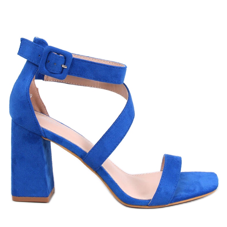 Savoy Blue High-Heel-Sandalen blau
