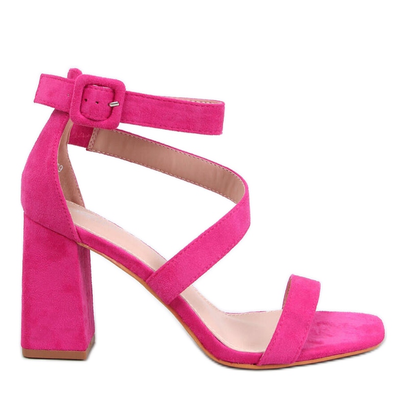 Savoy Fuchsia High-Heel-Sandalen rosa