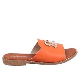 Lafite Orange Damen-Flip-Flops