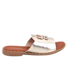 Lafite Gold Damen-Flip-Flops golden