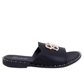 Lafite Black Damen-Flip-Flops schwarz