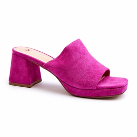 Seastar Damen-Flip-Flops mit hohem Absatz, Fuchsia, Bralya rosa