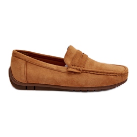 Camel Wesley Wildleder-Loafer für Herren braun
