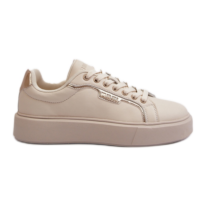 Big Star Damen-Sneaker NN274334 Memory Foam System Beige