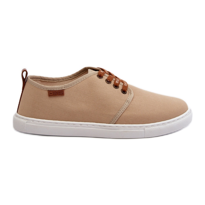 Herren-Sneaker Big Star NN176001 Memory Foam System Beige