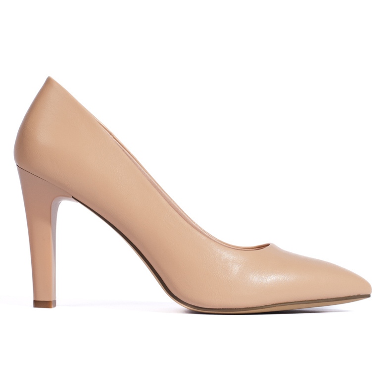 Bequeme beige Damenpumps von Sergio Leone