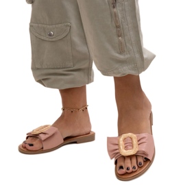 Rosa Flip-Flops mit Limera-Schnalle