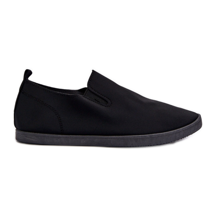 Damen-Slip-On-Sneaker in Schwarz von Lovinia