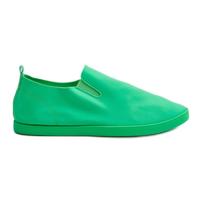 Damen-Slip-On-Sneakers Grün Lovinia