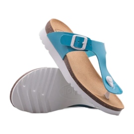 Scholl Boa Visa F31247-1007 Flip-Flops blau