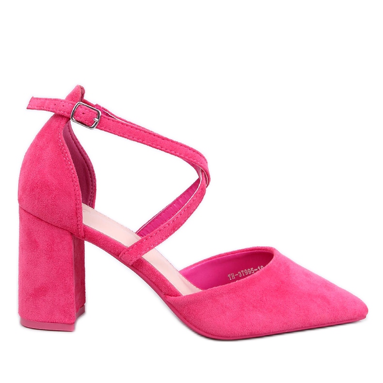 Thois Fuchsia Kreuzriemenpumps rosa