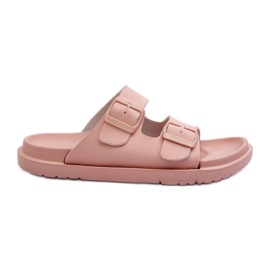 Damen-Flip-Flops aus leichtem Schaumstoff mit Schnallen Big Star NN274A753 Pink rosa