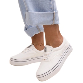 Weiße Turnschuhe Big Star LL274228 101