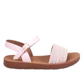 Salinon OFF-WHITE Sandalen im Boho-Stil beige