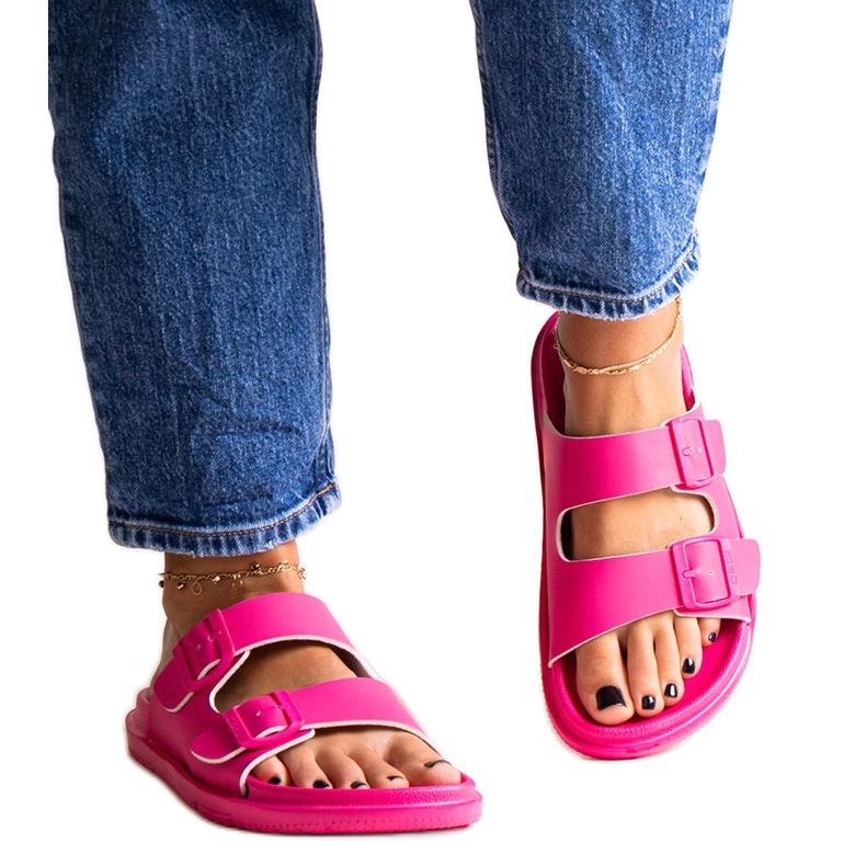 Dunkelrosa Big Star NN274A754 Flip-Flops