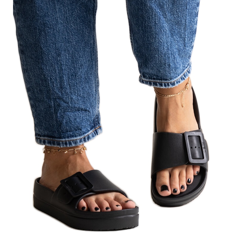 Schwarze Big Star NN274A662 906 Flip-Flops