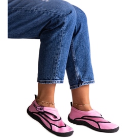 Sportliche rosa Wasserschuhe Big Star NN274A804 rosen und purpur