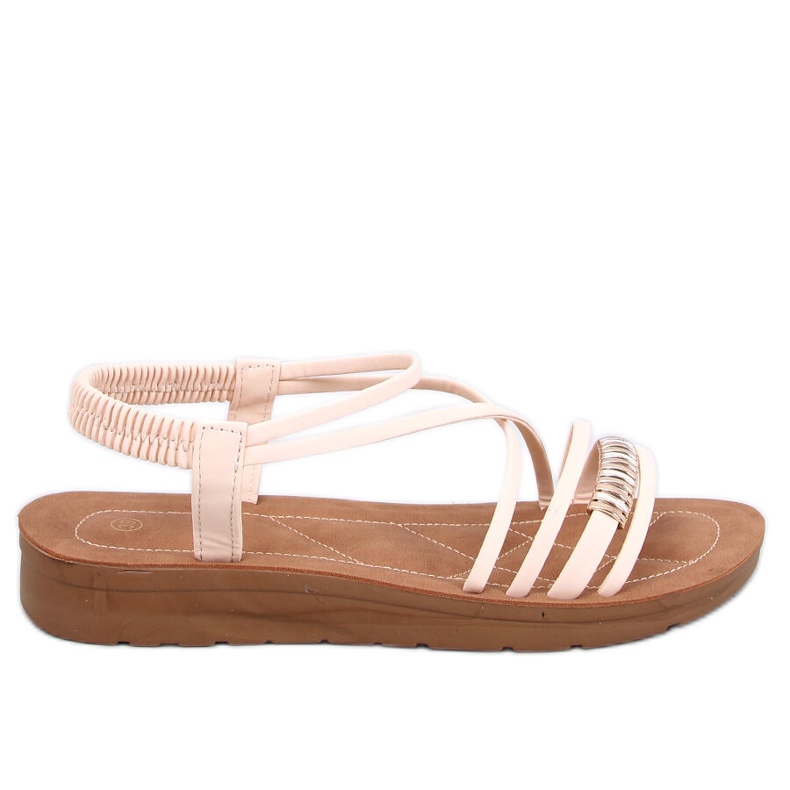 Rostani Beige Damensandalen