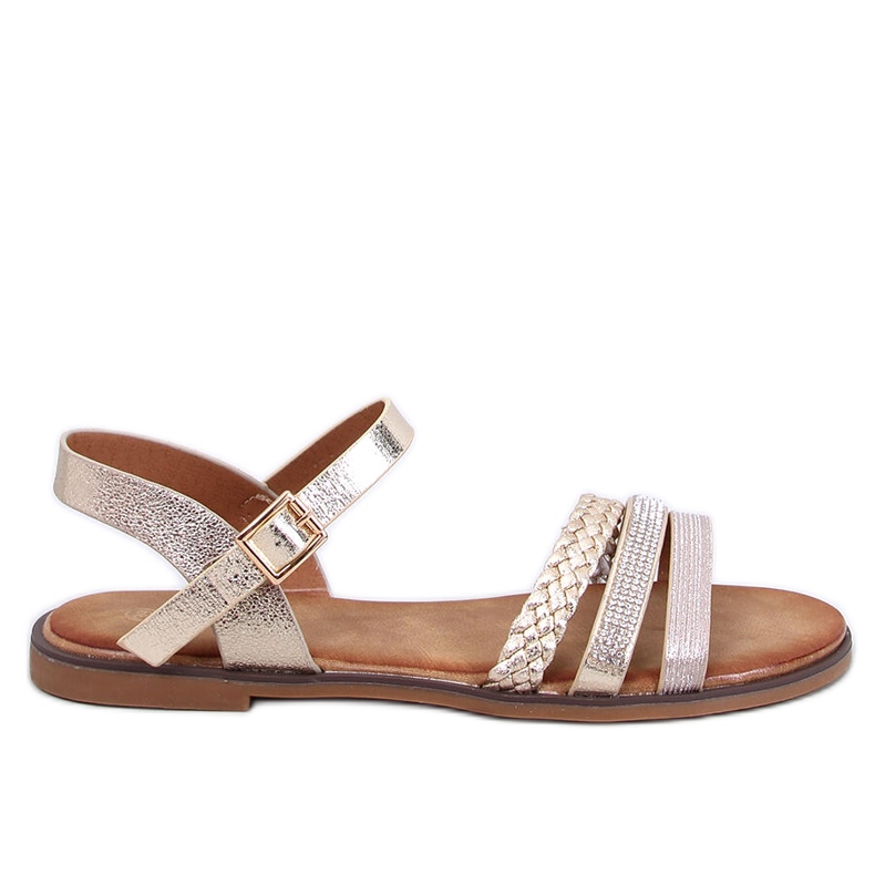 Pasini Gold Damensandalen golden