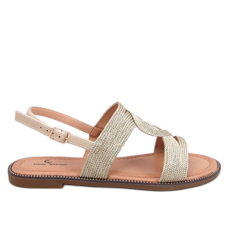 Vernay Gold Damensandalen golden