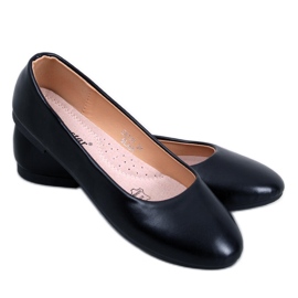 Ballerinas mit Lederinnensohle Tova Black schwarz