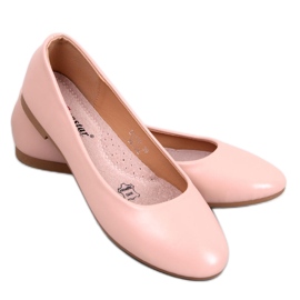 Tova Beige Ballerinas mit Lederinnensohle