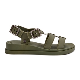 Duftende glatte Damensandalen ZAXY NN285005 Grün