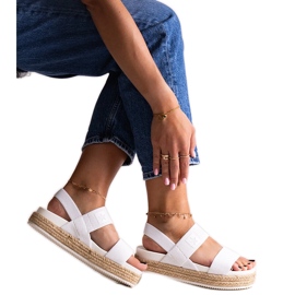 Weiße Sandalen Big Star LL274857