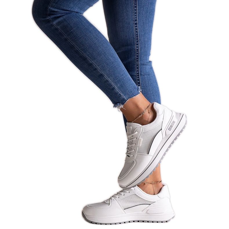 Weiße Big Star-Sneaker NN274A089