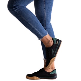 Schwarze Big Star-Sneaker NN274866