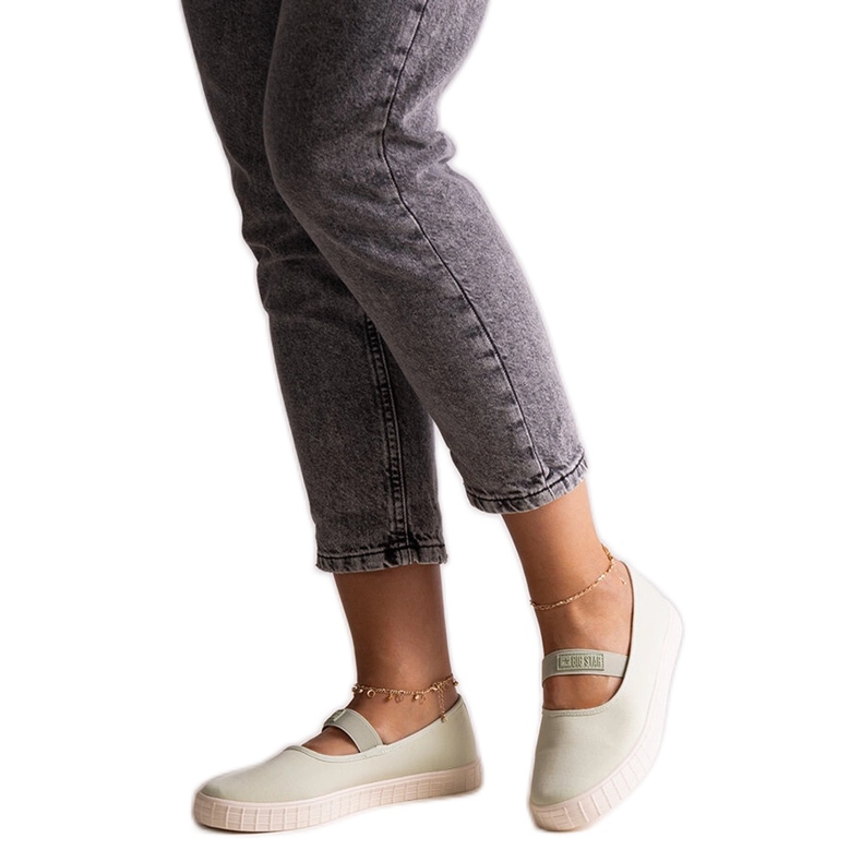 Grüne Turnschuhe Big Star NN274604