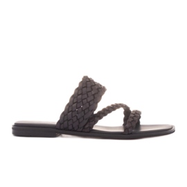Marco Shoes Roma-Flip-Flops schwarz
