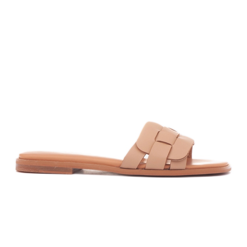 Marco Shoes Alba-Flip-Flops beige