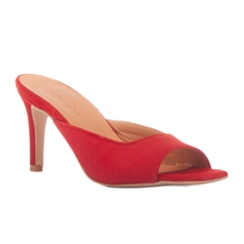 Marco Shoes Palermo-Flip-Flops rot