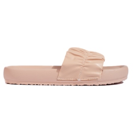 Beige Damen-Flip-Flops