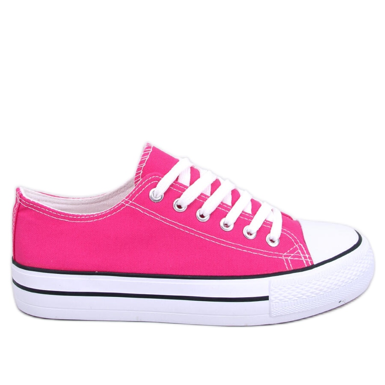Klassische Damen-Sneaker Fargis Fuchsia rosa