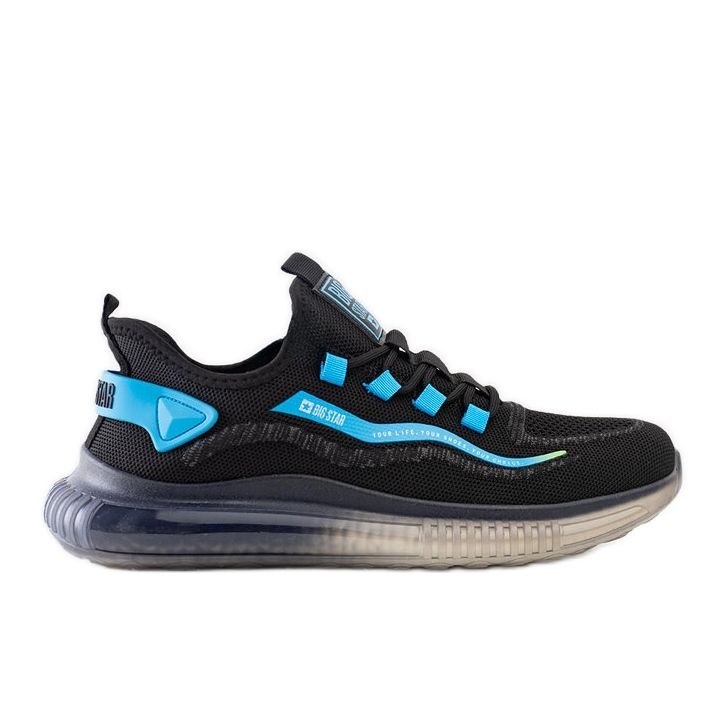 Schwarze Big Star-Sneaker NN174450