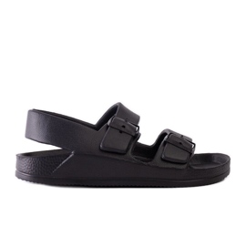 Schwarze Kindersandalen Big Star NN374536