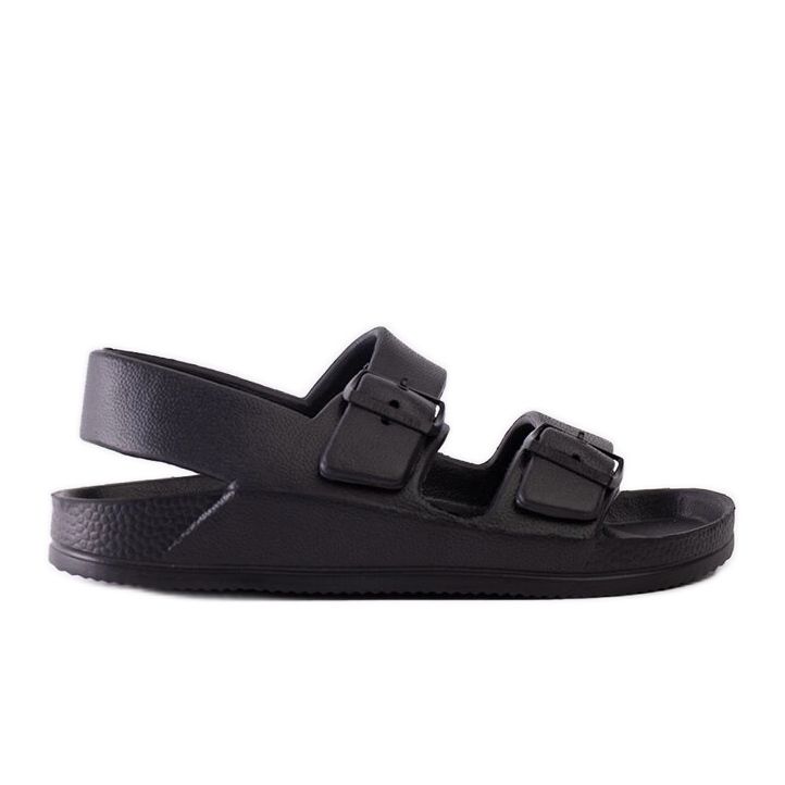 Schwarze Kindersandalen Big Star NN374536