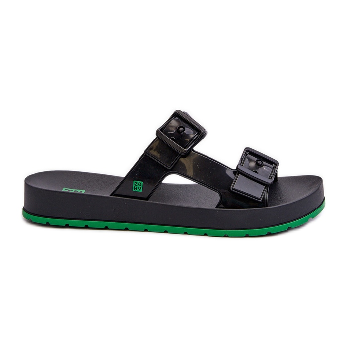 ZAXY LL285073 Flache Flip-Flops für Damen, Schwarz