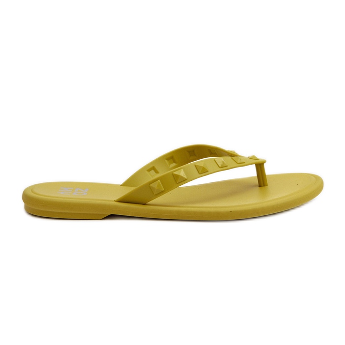 Flache, flexible Flip-Flops für Damen ZAXY JJ285253 Limette grün