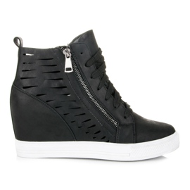 Seastar Sneaker in Hochglanz schwarz