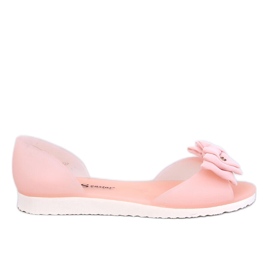 Offene Ballerinas „Agathe Nude“ von Meliski beige