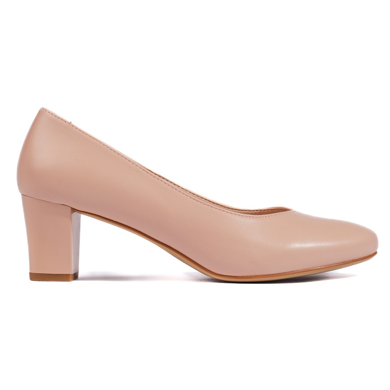 Sergio Leone Elegante beige Damenpumps
