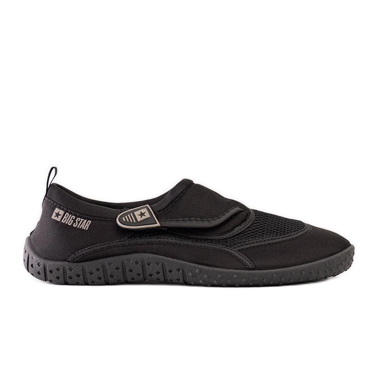 Schwarze Herren-Wasserschuhe Big Star NN174754