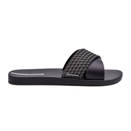 Flache Damen-Flip-Flops 83244 Ipanema Street Ii Fem Schwarz