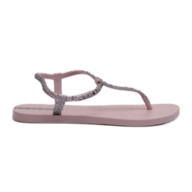 Damen-Flip-Flop-Sandalen mit Glitzer 26914 Ipanema Class Brilha Fem Hellviolett